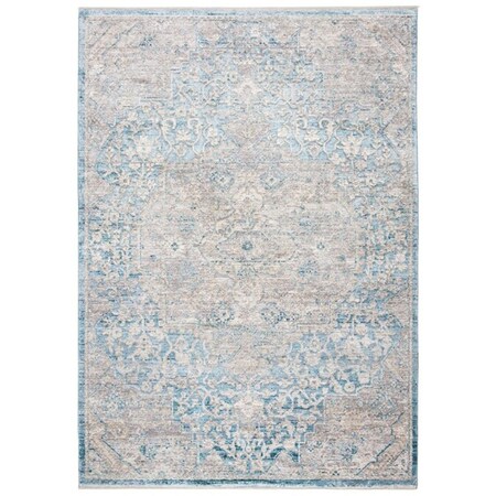 Safavieh 4 x 6 ft. Dream 412M Power Loomed Rectangle Area Rug Blue & Grey DRM412M-4
